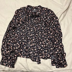 Levi’s Floral Blouse